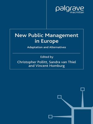 cover image of New Public Management in Europe